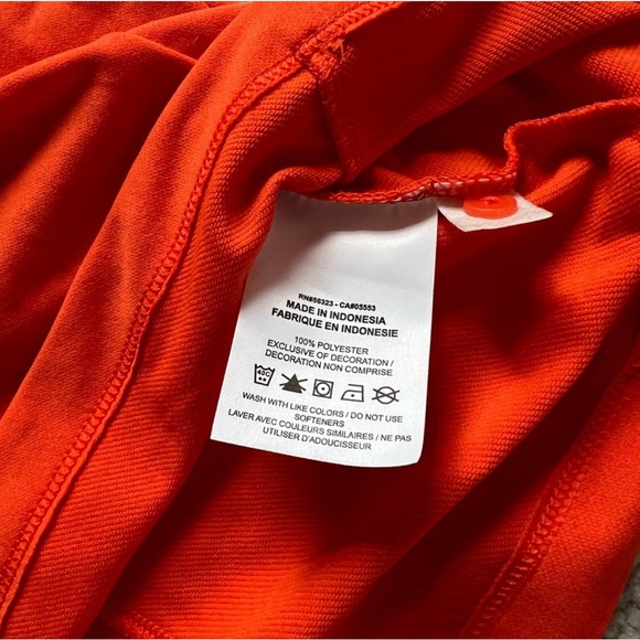 Nike - Team Orange FT Chest Swoos Polo NWT - XL - Picture 3 of 8